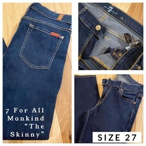 7 For All Mankind “the Skinny” Jean